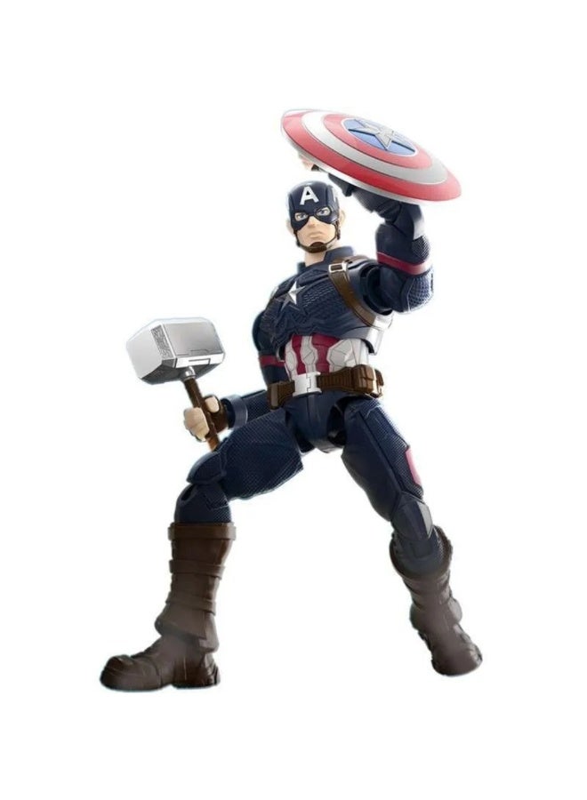 BLOKEES Marvel Avengers Captain America Building Figure – 94 PCS Champion Class Model Kit | Infinity Saga Collectible Action Toy | Gift for Kids & Superhero  Gift for Boys UAE - Image 2